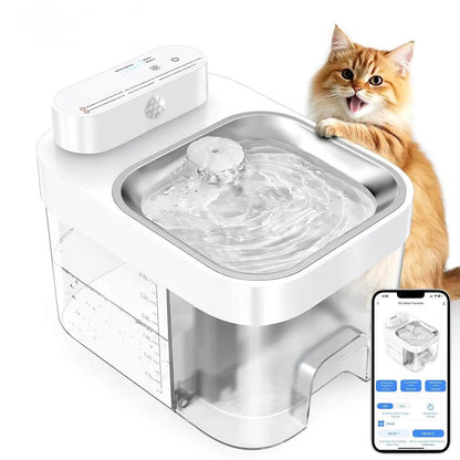 Smart Wireless Pet Water Fountain (Filterless & App Controlled)