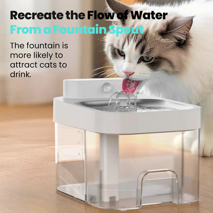 Smart Wireless Pet Water Fountain (Filterless & App Controlled)